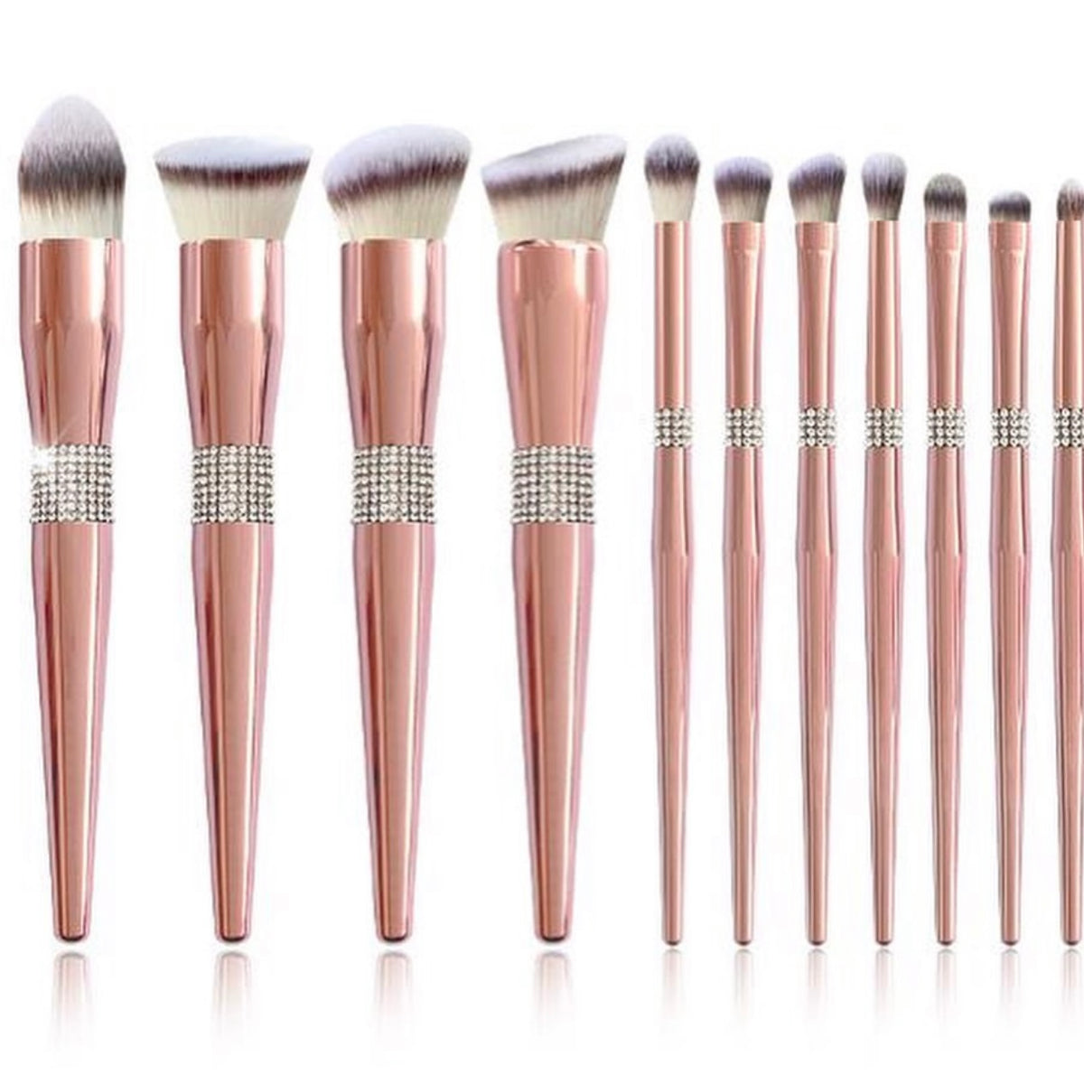 Metallic Pink Brush Set (without bag)