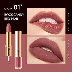Open image in slideshow, O&#39;Cheal 2-in-1 Cream &amp; Liquid Lipstick
