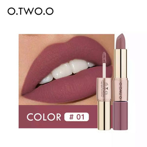 Open image in slideshow, O.TWO.O 2-in-1 Liquid Lipstick
